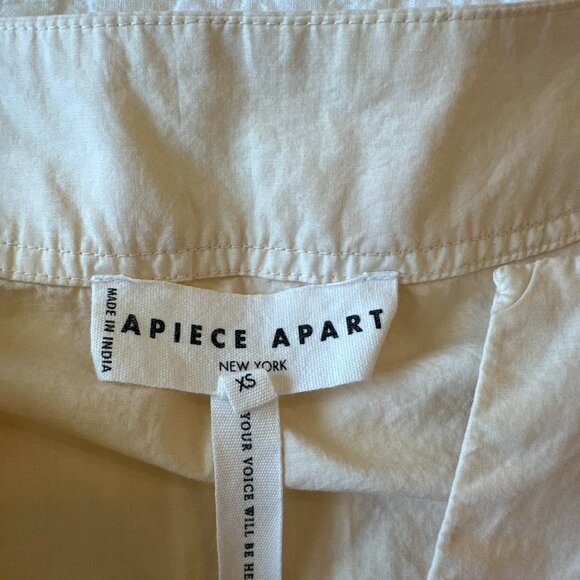 A Piece Apart Ombre Short-Sleeve Dress with V-Neckline - Picture 3 of 3